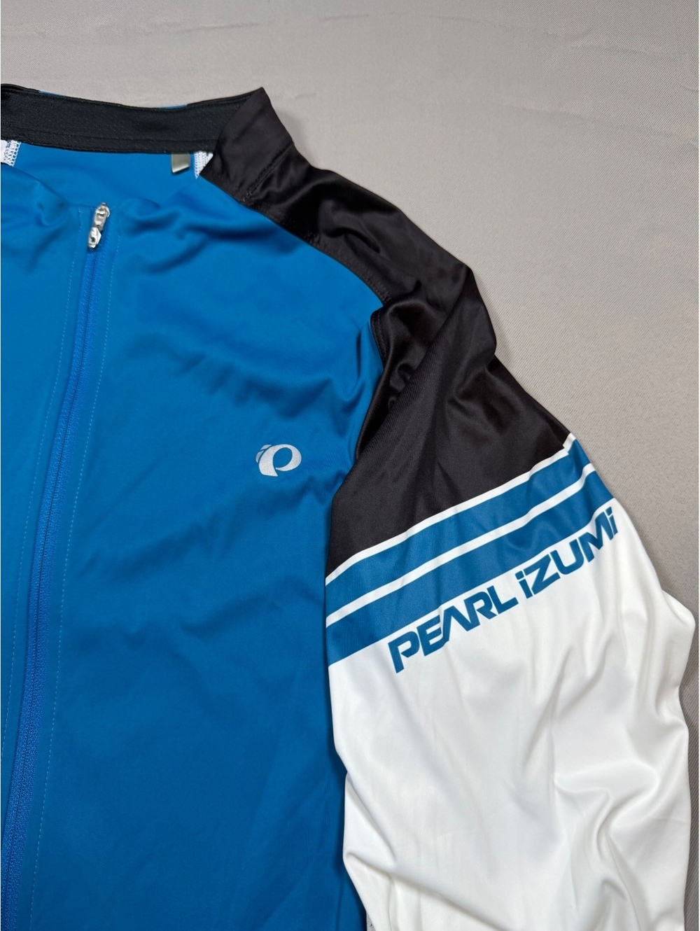 Pearl Izumi Elite blue long sleeve cycling jersey - Picture 6 of 13